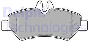 колодки дисковые з.   MB Sprinter 209CDi-324CDi, VW Crafter 30/35 2.5TDi 06>