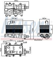маслоохладитель акпп\bmw e60 2.0-3.5d 01>