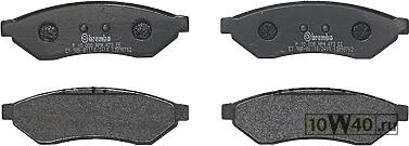 КОЛОДКИ ТОРМОЗНЫЕ ДИСКОВЫЕ DAEWOO TOSCA 2.0 XT 2006-