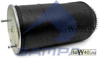 пневмоподушка без стакана 2шп.m12 смещ.25 1отв-шт.m22 низ:отв.156.5\ mb