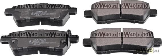 Колодки тормозные дисковые NISSAN: PATHFINDER 2.5 dCi 4WD, 3.0 dCi, 4.0 4WD 05-