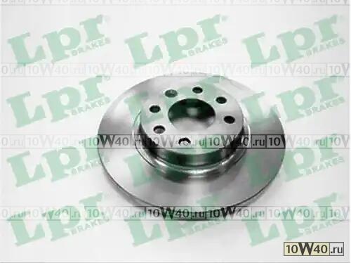 Диск тормозной VOLVO 440/460/480 1.6-2.0 87-96 передний D 260мм.