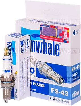 Свеча зажигания 1.0-1.2L Aveo, Spark(10-), Cobalt, Gentra, FS43