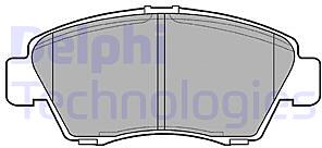 колодки дисковые п.  Honda Civic 1.4i/1.6i/1.7i/1.7CTDi 01-05