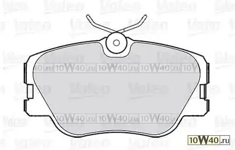 Колодки торм. пер.