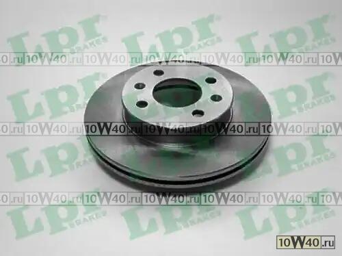Диск тормозной  GETZ 1.1-1.6 R13" 02- без АБС передний вент.D 241мм.