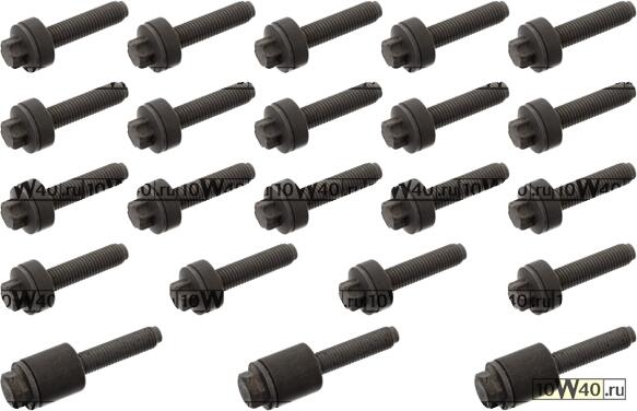 к-кт болтов клапанной крышки 22шт.\ bmw e90 / 91 / 87 / 60 / 65 / 84 / 83 / 70 2.5-3.0i 04>