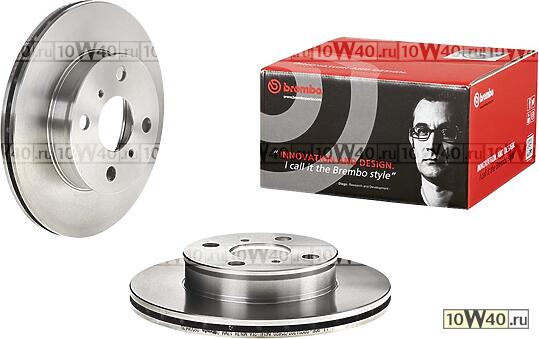 ДИСК ТОРМОЗНОЙ TOYOTA COROLLA Compact (_E10_) 1.3 12V (EE100_) 1992-1995