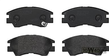 КОЛОДКИ ТОРМОЗНЫЕ ДИСКОВЫЕ MITSUBISHI L 300 / DELICA II Platform/Chassis (L03_P) 05/80-> / MITSUBISH