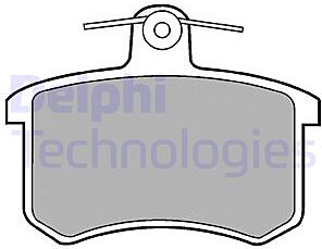 колодки дисковые з.  Audi 80/90/100/A4/A6/A8 <98