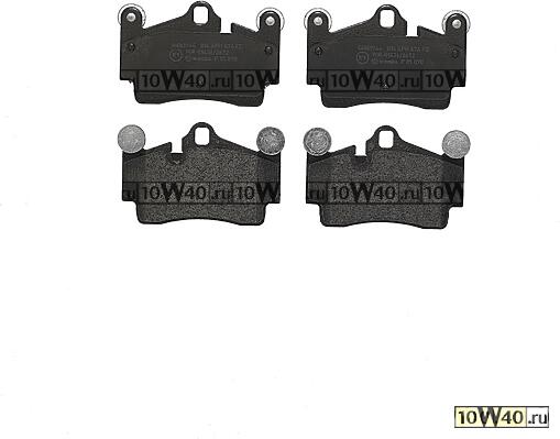 Колодки тормозные дисковые задн, AUDI: Q7 3.0 TDI/3.0 TFSI 06- / PORSCHE: CAYENNE 3.0 TDI/3.2/3.6/GT