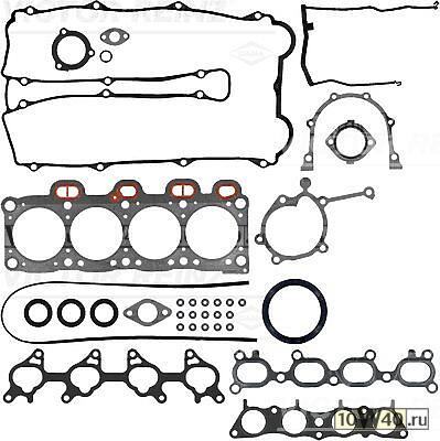 Прокладки двигателя, полный комплект