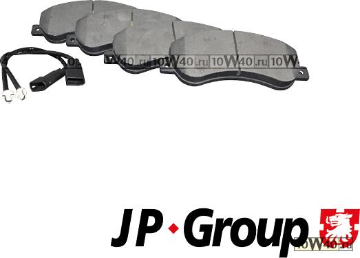 КОЛОДКИ ПЕР FRD/VW TRANSIT 06-/AMAROK 10-