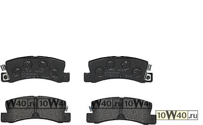КОЛОДКИ ТОРМОЗНЫЕ ДИСКОВЫЕ TOYOTA AVENSIS Liftback (_T22_) 2.0 VVT-i (AZT220_) 2000-2003