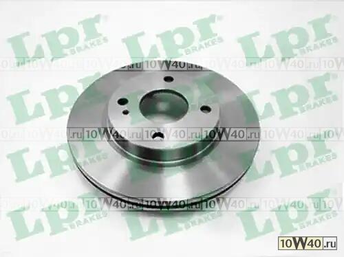 Диск тормозной FORD FIESTA IV 08- передний вент. d 63.5mm
