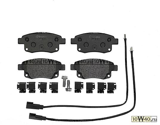 p24066 1252 02 колодки дисковые з.\ ford transit / / tourneo connect 2.3 16v / 2.2tdci / 2.4tdci 06>