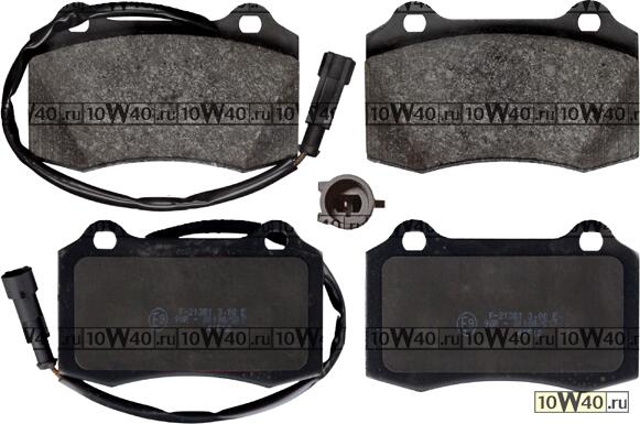 КОЛОДКИ ПЕР ALFA GTV 3.0 V6 24V/FIAT COUPE 2.0T 20V 96-