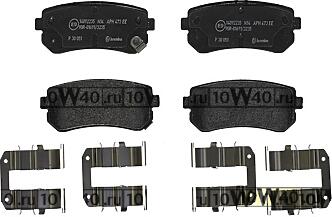 Колодки тормозные дисковые : ix35 1.6/1.7 CRDi/2.0/2.0 4WD/2.0 CRDi/2.0 CRDi 4WD 09- / : S