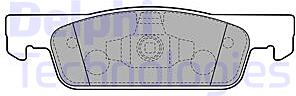 Колодки тормозные RENAULT LOGAN II/SANDERO II 16V 14- пер.