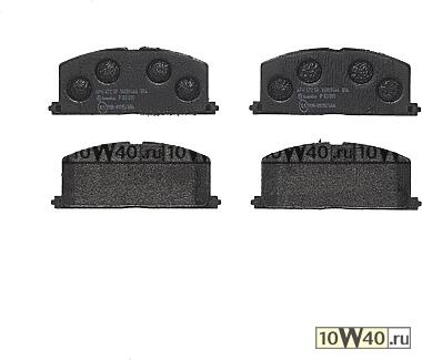 колодки тормозные дисковые передн. toyota caldina (_t19_) 12 / 87-05 / 02 / toyota camry (_v2_) 10 / 86-0