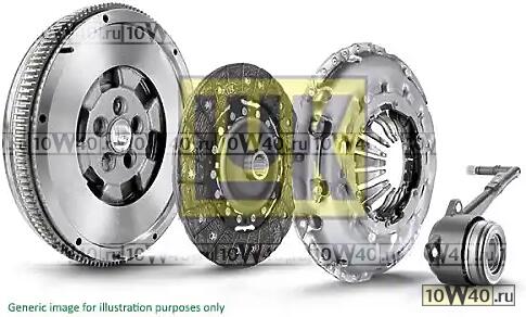 Комплект сцепления с двухмассовым маховиком