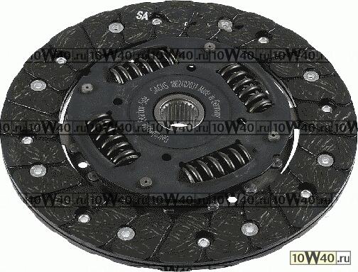 диск сцепления VW caddy,golfIIi,polo,vento 1.4-1.6 95-2004 200мм / 24