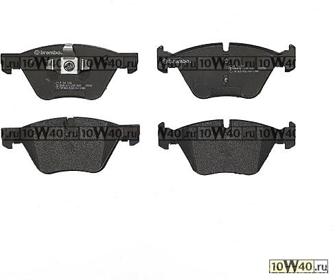 Колодки тормозные дисковые передн, BMW: 1 120 d/120 i/123 d/130 i 04-12, 1 120 d/120 i/123 d/130 i 03-12, 1 120 d/120 i/123 d/125 i 08-, 1 120 d/120 i/123 d/125 i 07-, 3 316 d/3