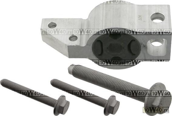 Кронштейн рычага подвески R + болты крепления