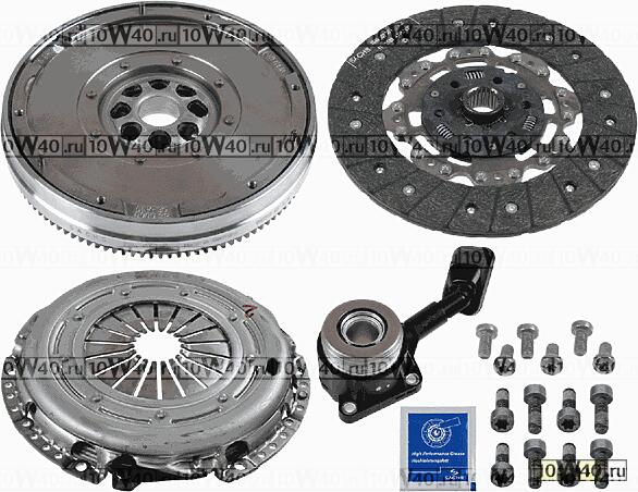 Комплект сцепления с маховиком FORD GALAXY (WA6) 2.0 TDCi 06 2290601020