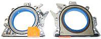 Крышка коленвала AUDI/SEAT/SKODA/VW 1.0-1.6 95- (зад. с саль-ом 85мм)(алюм.)