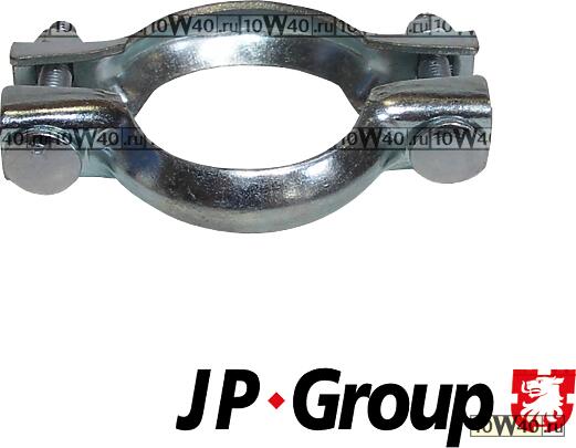 Clamp with bolts, nuts and washers, 66 mm