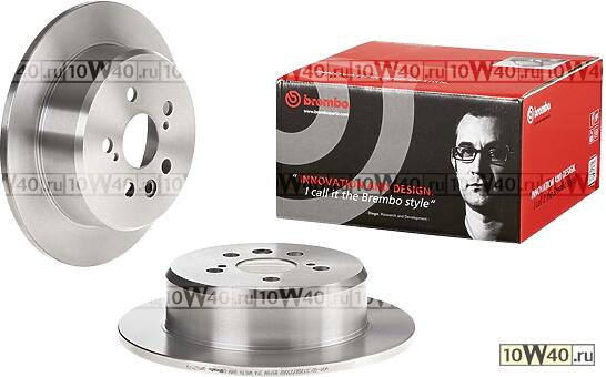 диск тормозной задний  Toyota Camry/Carina/Celica 1.8-2.5 85>