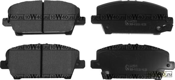 КОЛОДКИ ПЕР HON CIVIC 1.4/1.8/2.2CTDI 06-
