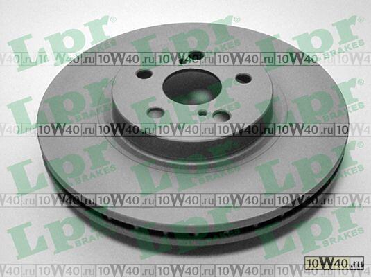 Диск тормозной TOYOTA AVENSIS 2.0-2.4 03- передний вент.