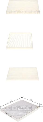 Фильтр салона  TUCSON/iX35/ SPORTAGE 10-