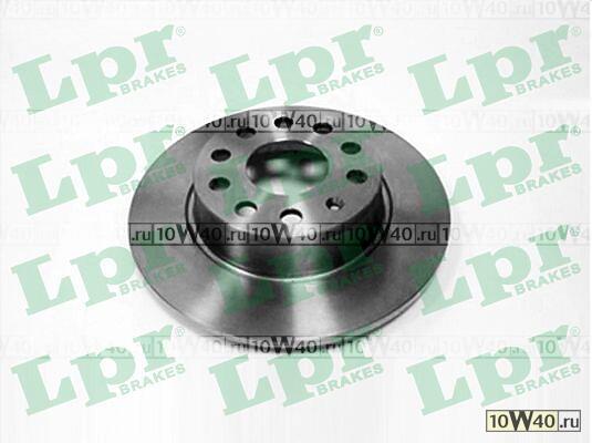 Диск тормозной AUDI A3/SKODA OCTAVIA/YETI/VW GOLF VI/JETTA задний D 272мм.