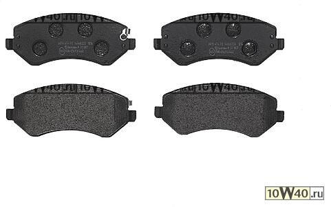 колодки тормозные дисковые передн. chrysler voyager IV (rg rs) 09 / 99-12 / 08 / dodge caravan (rg_) 0
