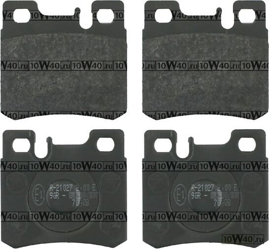 КОЛОДКИ ЗАД MER W126