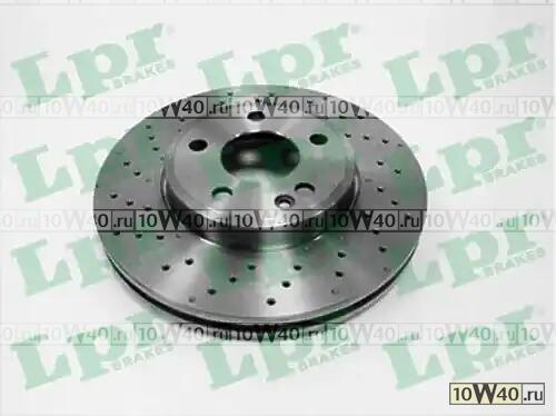 Диск тормозной MERCEDES A(W176) 12-/GLA(X156) 13- передний D 295мм с перфорацией