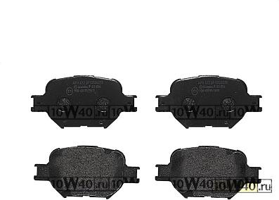 КОЛОДКИ ТОРМОЗНЫЕ ДИСКОВЫЕ К-Т, TOYOTA (FAW) COROLLA EX (E120) 05/07-12/17 / TOYOTA (FAW) CROWN ROYAL (S180) 02/05-12/10 / TOYOTA (FAW) CROWN ROYAL (S200) 12/09-12/15 / TOYOTA (FAW) CROWN ROYAL (S210) 03/15- / TOYOTA (FAW) REIZ (X120) 10/05-09/10 / TOYOTA (FAW) REIZ (X130) 09/10- / TOYOTA ALLION I (T24) 06/01-06/07 / TOYOTA BREVIS (JCG1) 10/99-06/07 / TOYOTA CALDINA ESTATE (T24) 09/02-06/07 / TOYOTA CELICA COUPE (T23) 08/99-03/06 / TOYOTA COROLLA (E11) 04/97-06/02 / TOYOTA COROLLA (E12) 01/01-12/07 / TOYOTA COROLL