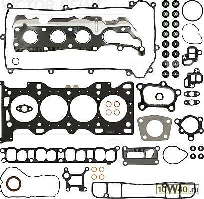 Комплект прокладок двигателя MAZDA: 3 2.3 MPS 03-09, 3 2.3 MPS Turbo 09-, 6 2.3 MPS Turbo 02-07, CX-7 2.3 MZR DISI Turbo 06-