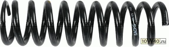 пружина задняя\ mb w124 2.0-3.0td 85-95