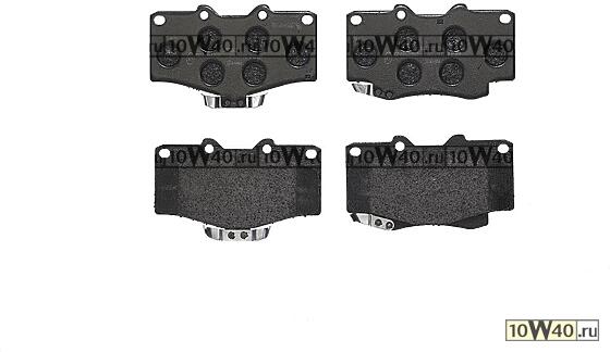 колодки тормозные дисковые передн. toyota 4 runner (_n1_) 08 / 87-12 / 96 / toyota 4 runner (_n18_) 11 / 9