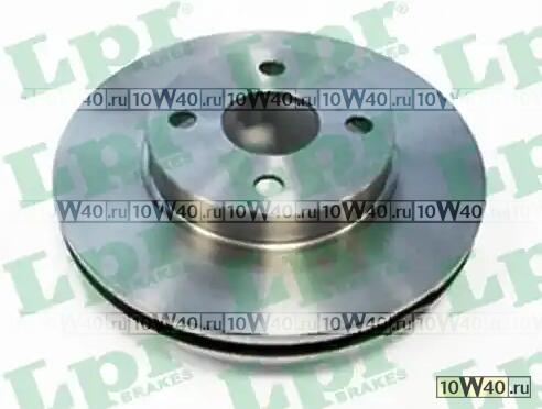 Диск тормозной BYD F3/LIFAN 620/SOLANO/TOYOTA COROLLA (E12) передний вент.