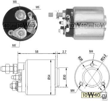 реле втягивающее (oe) mercedes e 200 cdi (w211)