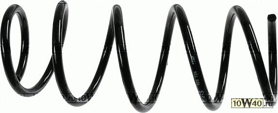 пружина подвески fr opel corsa d
