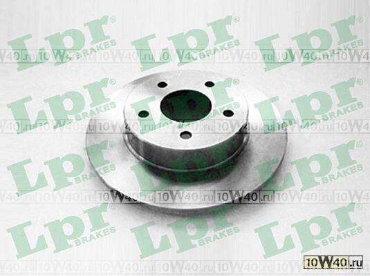 Диск тормозной NISSAN PRIMERA (P12) 1.6-2.2D 02- задний