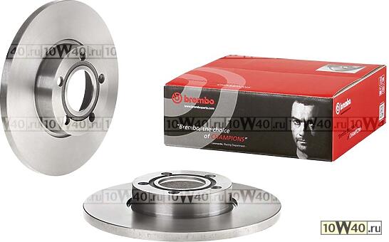 диск тормозной передний  Audi 100/A4/A6 2.0-2.5TDi 90>