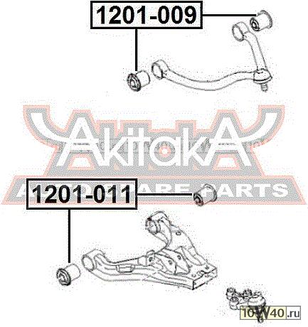 сайлентблок нижнего переднего рычага   sorento 2002-2003