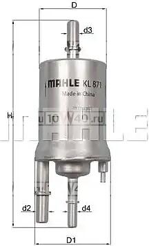 фильтр топливный\wv sharan, seat alhambra 1.4-2.0tsi 10>